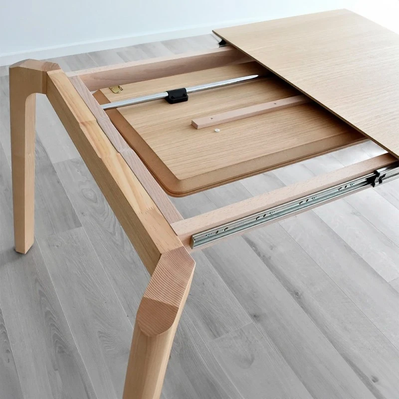 MESA COMEDOR EXTENSIBLE NORDICA JOVIK 4 MESA COMEDOR EXTENSIBLE NORDICA JOVIK - Imagen 2