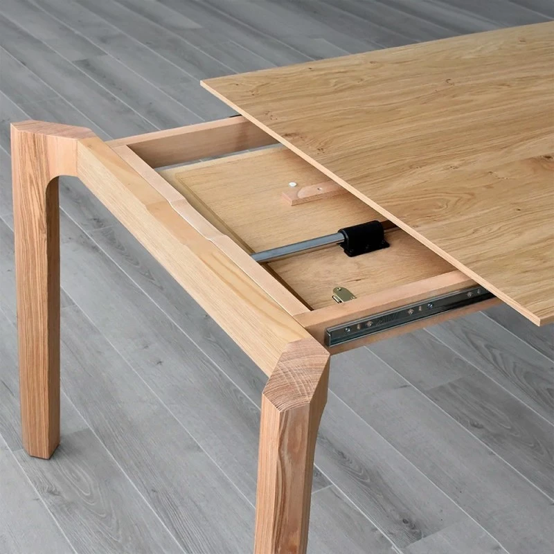 MESA COMEDOR EXTENSIBLE NORDICA NEOK 4 MESA COMEDOR EXTENSIBLE NORDICA NEOK - Imagen 2