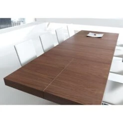 Mesa TOTEM De Indesan En Madera 9 Mesa TOTEM De Indesan En Madera -Demarques Tienda mesa comedor madera extensible con pie central totem 2