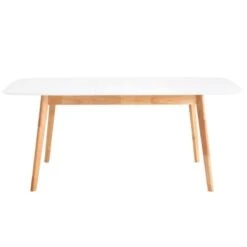 Mesa Comedor Nordica Extensible Blanca MANEL -Demarques Tienda mesa comedor nordica extensible manel 5
