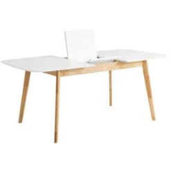 Mesa Comedor Nordica Extensible Blanca MANEL -Demarques Tienda mesa comedor nordica extensible manel 6