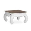 Mesa De Centro Opium 60x60 EVEREST -Demarques Tienda mesa de centro cuadrada blanca opium everest