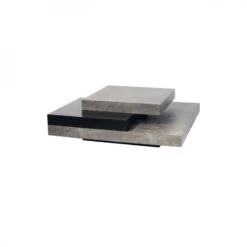 Mesa De Centro Slate 90x90 Cm -Demarques Tienda mesa de centro cuadrada moderna slate 4