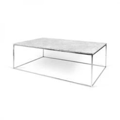 Gleam - Mesa De Centro Marmol Blanco Y Metal Cromado 12 Gleam - Mesa De Centro Marmol Blanco Y Metal Cromado -Demarques Tienda mesa de centro gleam marmol blanco y metal cromado 3