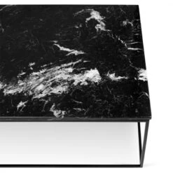 Gleam - Mesa De Centro Marmol Negro Y Patas Negras 12 Gleam - Mesa De Centro Marmol Negro Y Patas Negras -Demarques Tienda mesa de centro gleam marmol negro y metal negro 4