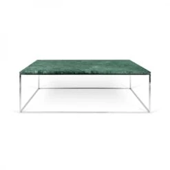 Gleam - Mesa De Centro Marmol Verde Y Metal Cromado 10 Gleam - Mesa De Centro Marmol Verde Y Metal Cromado -Demarques Tienda mesa de centro gleam marmol verde y metal cromado 2