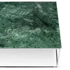Gleam - Mesa De Centro Marmol Verde Y Metal Cromado 12 Gleam - Mesa De Centro Marmol Verde Y Metal Cromado -Demarques Tienda mesa de centro gleam marmol verde y metal cromado 4
