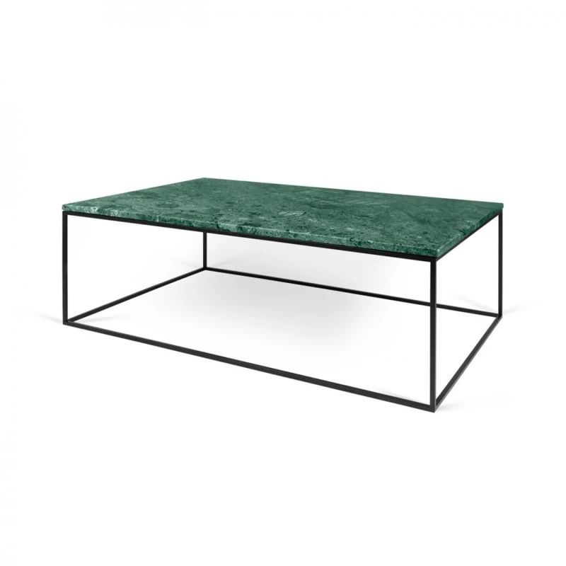 Gleam - Mesa De Centro Marmol Verde Y Metal Negro 4 Gleam - Mesa De Centro Marmol Verde Y Metal Negro - Imagen 2