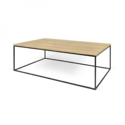 Gleam - Mesa De Centro Roble Y Metal Negro 8 Gleam - Mesa De Centro Roble Y Metal Negro -Demarques Tienda mesa de centro gleam roble y metal negro 2