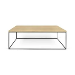 Gleam - Mesa De Centro Roble Y Metal Negro 9 Gleam - Mesa De Centro Roble Y Metal Negro -Demarques Tienda mesa de centro gleam roble y metal negro 3