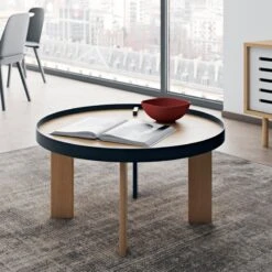 Bruno - Mesa De Centro Redonda Ø80 Cm