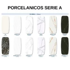 MESA DE COMEDOR ASH FIX CON TAPA DE PORCELANICO -Demarques Tienda mesa de comedor ash fix con tapa de procelanico 2