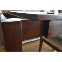 Mesa De Comedor Extensible 160x90 A 220x90 -Demarques Tienda mesa de comedor colonial extensible lateral 2