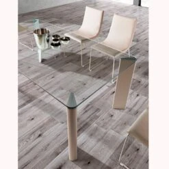 Mesa De Comedor De Cristal PLAY -Demarques Tienda mesa de comedor de cristal play 1