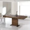 Mesa INTEMPO De Indesan En Madera -Demarques Tienda mesa de comedor extensible con pie central intempo