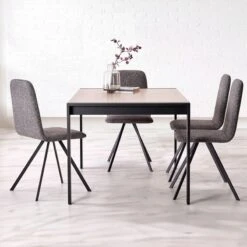 Mesa De Comedor Extensible META Melamina -Demarques Tienda mesa de comedor extensible meta melamina 1