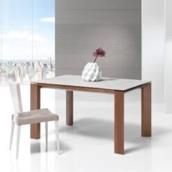 Mesa Extensible En Porcelanico ECO 14 Mesa Extensible En Porcelanico ECO -Demarques Tienda mesa de comedor extensible moderna eco 5