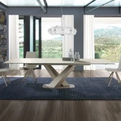 Mesa De Comedor Extensible Porcelanico VICTORY