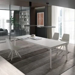 Mesa De Comedor Extensible Porcelanico ELEGANCE