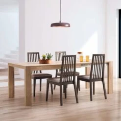 Mesa De Comedor Extensible SETUBAL Melamina