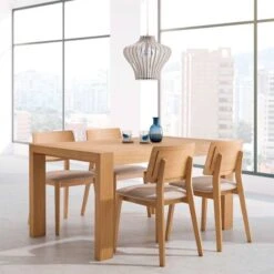 Mesa De Comedor Extensible SETUBAL Roble