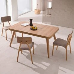 Mesa De Comedor Extensible Madera VINCA