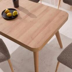 Mesa De Comedor Extensible Madera VINCA -Demarques Tienda mesa de comedor extensible vinca 3