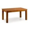 Mesa Comedor Madera 160x90 Extensible A 220x90 -Demarques Tienda mesa de comedor extension lateral colonial flamingo