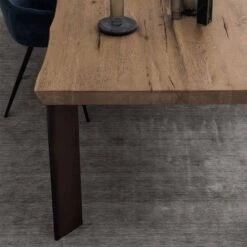 Mesa De Comedor Madera Maciza Roble Envejecido MASTER LINE -Demarques Tienda mesa de comedor master line 4