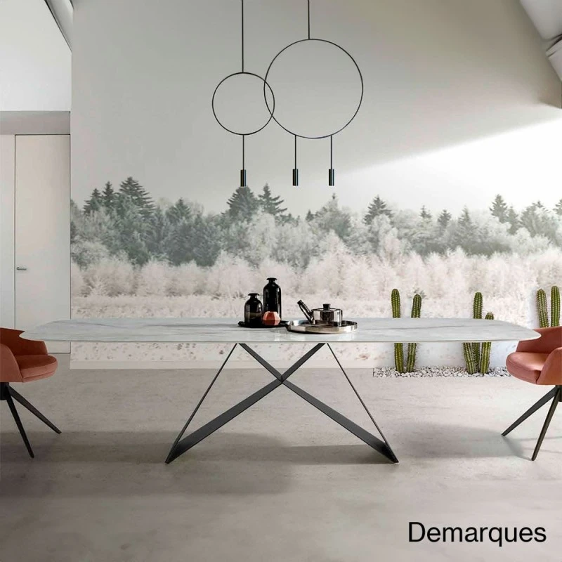 Mesa Comedor Porcelanico MUMM FIX 3 Mesa Comedor Porcelanico MUMM FIX