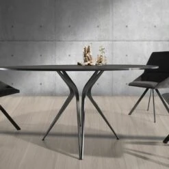 Mesa Redonda Porcelanico JAZZ 15 Mesa Redonda Porcelanico JAZZ -Demarques Tienda mesa de comedor redonda porcelanico jazz 6