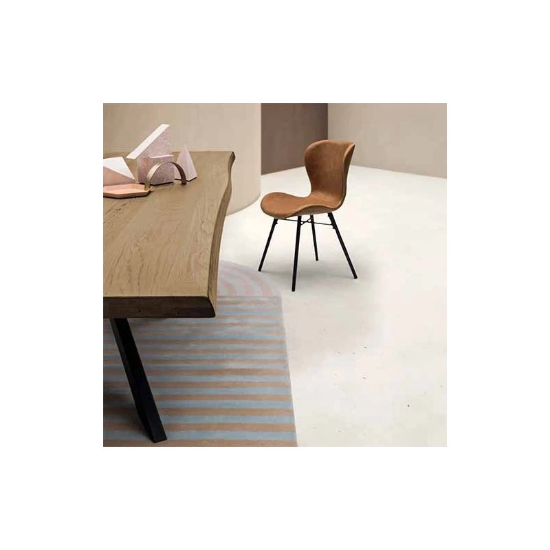 Mesa Comedor Madera Maciza De Roble Y Patas Metalicas SAN FRANCISCO STAR 5 Mesa Comedor Madera Maciza De Roble Y Patas Metalicas SAN FRANCISCO STAR - Imagen 3