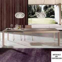 Mesa De Comedor Extensible Porcelanico URBAN