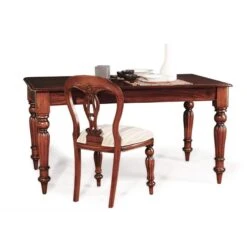 MESA DE COMEDOR VICTORIANA FIJA