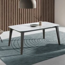 Mesa Extensible En Porcelanico TONNE