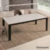 Mesa Extensible Porcelanico Blanco Solid ENZO -Demarques Tienda mesa extensible porcelanico solid blanco enzo