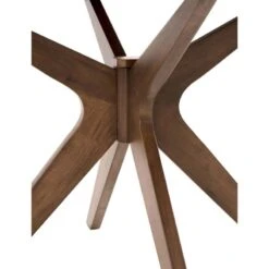 Mesa Redonda Comedor Nogal CARMEN -Demarques Tienda mesa redonda comedor nogal americano carmen o120 cm 6