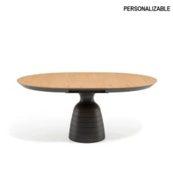 Mesa Redonda Extensible Comedor COLLINS