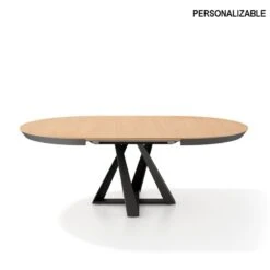 Mesa Redonda Extensible Comedor LECREL