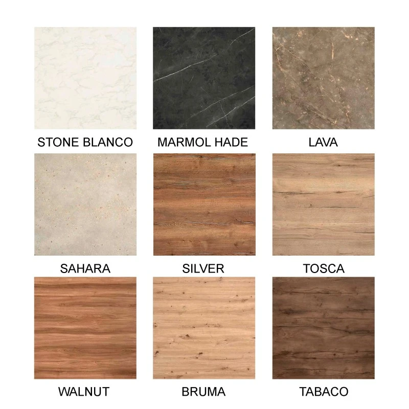 Mesa Redonda Extensible Con Pata Metalica ZERI 5 Mesa Redonda Extensible Con Pata Metalica ZERI - Imagen 3