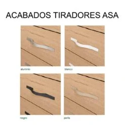 Mesita De Noche 2 Cajones, Patas Ovaladas, Tirador Asa PARIS I 9 Mesita De Noche 2 Cajones, Patas Ovaladas, Tirador Asa PARIS I -Demarques Tienda mesita de noche 2 cajones patas ovaladas tirador asa paris i 3