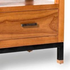 Mesita De Noche 1 Cajon MOYCOR MADHU 7 Mesita De Noche 1 Cajon MOYCOR MADHU -Demarques Tienda mesita de noche industrial madhu 2