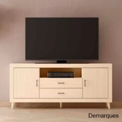 Mueble De Tv 180 Cm 2 Puertas + 2 Cajones + 1 Hueco MILAN II