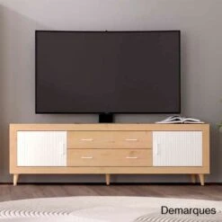 Mueble De Tv 200 Cm 2 Puertas + 2 Cajones MILAN III