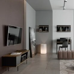 Mueble De Television Con 2 Puertas 140 Cm DIXIE -Demarques Tienda mueble de tv moderno dixie con 2 puertas 6