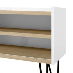 Mueble De Television 140 Cm NINA -Demarques Tienda mueble de tv moderno nina blanco 8