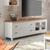 Mueble Tv 2 Cajones Y 2 Puertas 171 Cm CERDEÑA -Demarques Tienda mueble tv rustico cerdena con 2 cajones y 2 puertas
