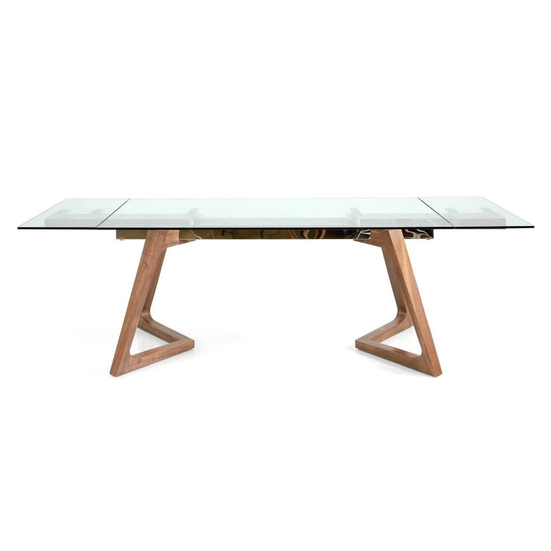 Mesa De Comedor De Cristal Extensible NIL 8 Mesa De Comedor De Cristal Extensible NIL - Imagen 6