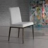 Silla De Comedor Tapizada Con Patas Metalicas ETRO 1 Silla De Comedor Tapizada Con Patas Metalicas ETRO -Demarques Tienda nacher silla de comedor tapizada etro
