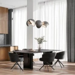 NUBO - SILLA COMEDOR CON PATAS CENTRALES 12 NUBO - SILLA COMEDOR CON PATAS CENTRALES -Demarques Tienda nubo silla comedor con patas centrales 3